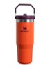 PMI The IceFlow™ Flip Straw Tumbler thermosfles 0,89 liter - Aubergine