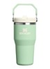 The IceFlow™ Flip Straw waterfles 0,6 liter - Lichtgroen