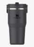 The IceFlow™ Flip Straw waterfles 60 cl - Black 2.0 / Zwart