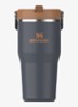 The IceFlow™ Flip Straw waterfles 60 cl - Twilight / Donkerblauw