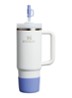 The Quencher® bekerhoes en rietjes dop 3-delig - Violet