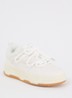 Boomer sneaker met logo - Wit