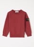 00001 sweater met logo - Bordeauxrood