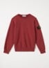 00002 sweater met logo - Steenrood