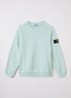 00012 sweater met logo - Lichtblauw