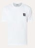 11002 T-shirt met logo - Wit