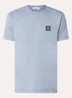 11002 T-shirt met logo - Blauw