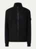 S0F53 sweatvest met logo - Zwart