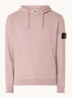 64120 Hoodie met logo - Oudroze