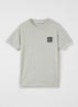 80538 T-shirt met logo - Lindegroen
