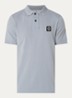 S0017 Polo met logo - Donkerblauw