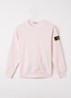 S0040 sweater met logo - Lichtroze