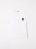 S0047 T-shirt met logo - Wit