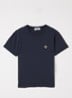 S0047 T-shirt met logo - Donkerblauw