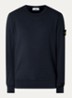 S0051 sweater met logo - Donkerblauw