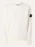 S0051 sweater met logo - Creme