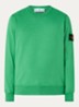 S0051 sweater met logo - Groen