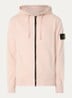 S0051 sweatvest met logo en capuchon - Roze