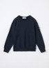S0A20 sweater met logo - Blauw
