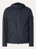 S0A23 Jack met capuchon en logo - Donkerblauw
