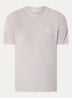 S0F11 T-shirt met logoborduring - Grijs