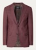 Alzer regular fit colbert met klepzakken - Bordeauxrood