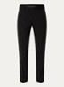 Melwin slim fit pantalon met steekzakken - Zwart