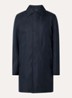 Naro trenchcoat met steekzakken en kraag - Donkerblauw