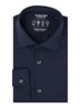 Powerflex regular fit overhemd met stretch - Donkerblauw