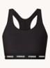 Rise sport bh met medium support en logoband - Zwart