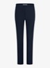Anne mid waist cropped tapered fit pantalon met steekzakken - Donkerblauw