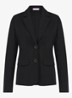 Clean blazer met klepzakken - Zwart