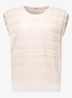 Leona fijngebreide top - Creme