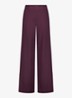 Lexie bonded trousers - Aubergine