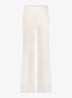 Lexie high waist wide fit broek met steekzakken - Gebroken wit