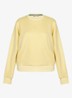 Pleuni sweater met logo - Geel