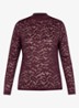 Reagan longsleeve van kant - Bruin