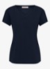 Roller T-shirt met V-hals - Donkerblauw