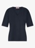 Roller T-shirt van travelstof - Blauw