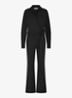 Wide fit jumpsuit met strikceintuur - Zwart