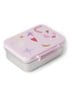 Broodtrommel met print 94 cl - Blauw