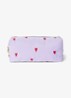 Etui met print - Paars