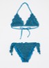 Mini Magnolia bikiniset met lurex - Blauw
