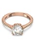 Constella ring met kristal - Roségoud