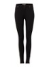 Fioni skinny jegging met ritsdetails - Zwart