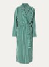 Badjas met opgestikte zakken - unisex - Groen