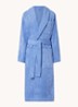 Badjas met opgestikte zakken - unisex - Blauw