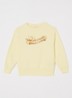 Sweater met print - Lichtgeel
