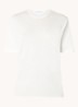 Harper T-shirt van  katoen - Gebroken wit