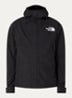 Gtx windjack met capuchon en ritszakken - Zwart